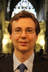 David Stevens, newly appointed Master of the Choristers at St Anne's.